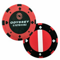Odyssey Poker Chip Ball Markers - 3 Pack